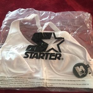 Starter XL zip front sports/poster surgical bra